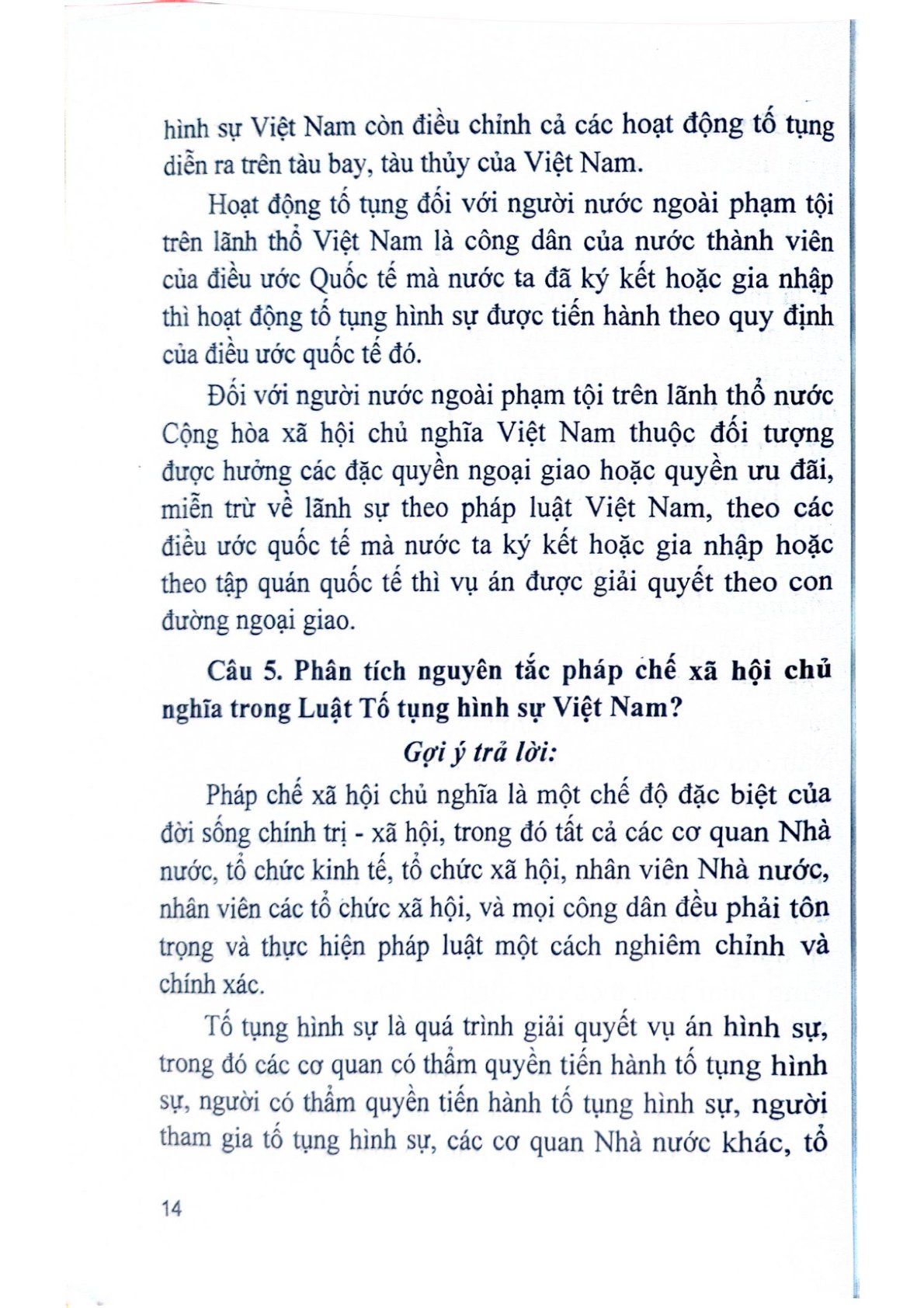 Hỏi Đáp Luật Tố Tụng Hình Sự Năm 2015  - TS. Phạm Thị Thoa 
(Chủ biên)