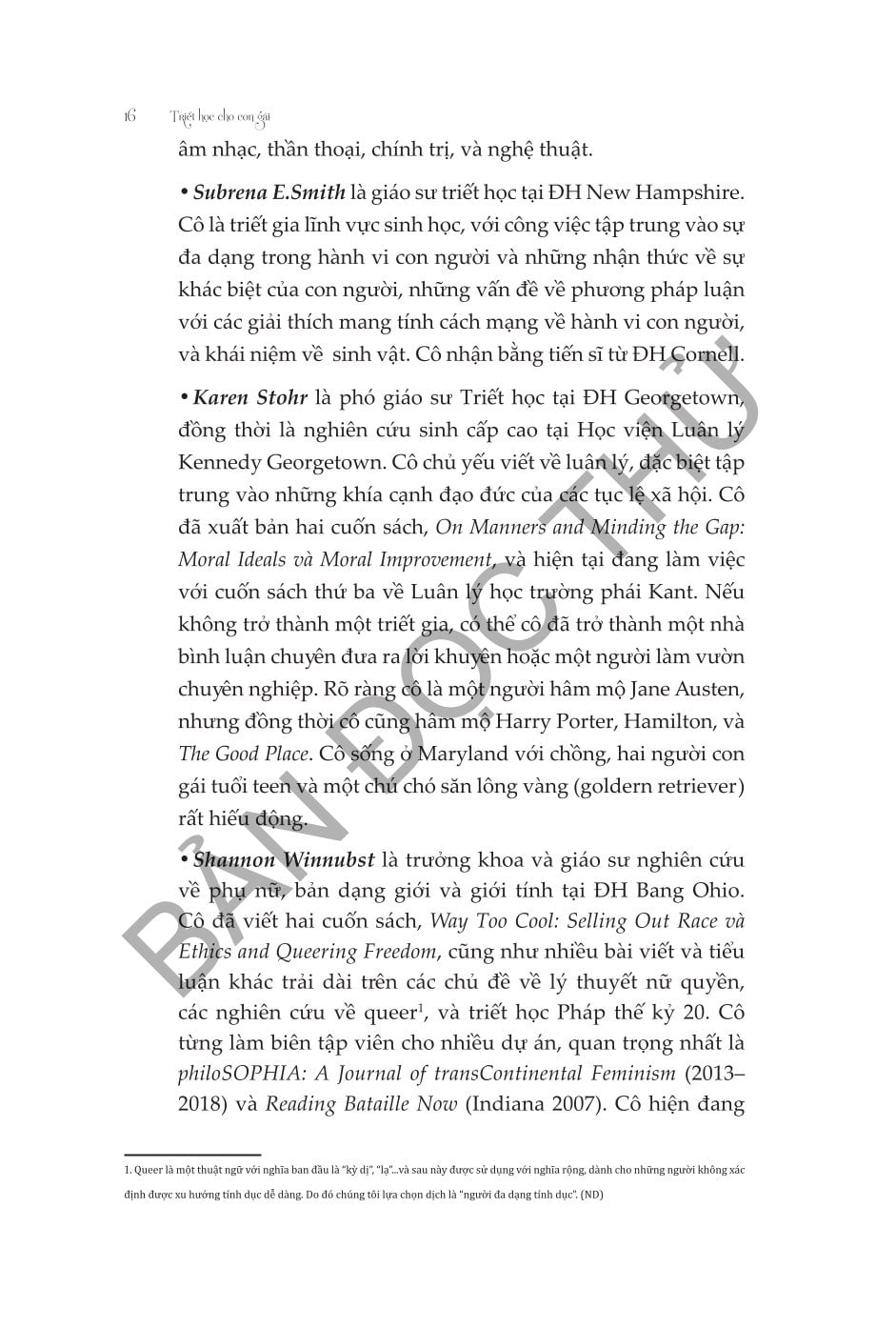 Triết Học Cho Con Gái - Melissa M. Shew & Kimberly K. Garchar