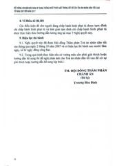 Hệ Thống Văn Bản Bảo Đảm Áp Dụng Thống Nhất Pháp Luật Trong Xét Xử Của Tòa Án Nhân Dân Tối Cao Từ Năm 2007 Đến Năm 2017 - TS. Trần Văn Hà (Giới thiệu)