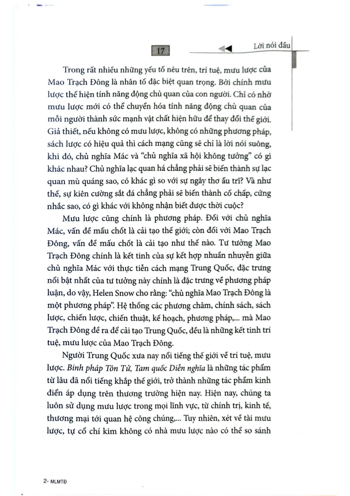 Mưu Lược Mao Trạch Đông - Tiêu Thi Mỹ