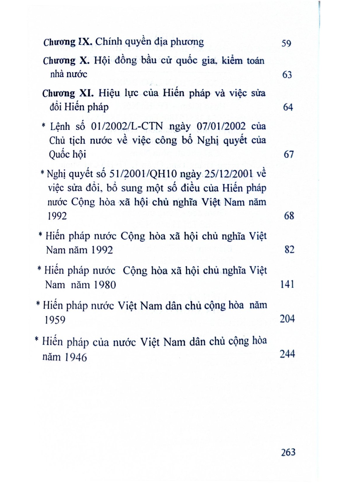 Hiến Pháp Nước Cộng Hòa Xã Hội Chủ Nghĩa Việt Nam (Các Bản Hiến Pháp Năm 2025-2015 - 1992 - 1980 - 1959 - 1946)