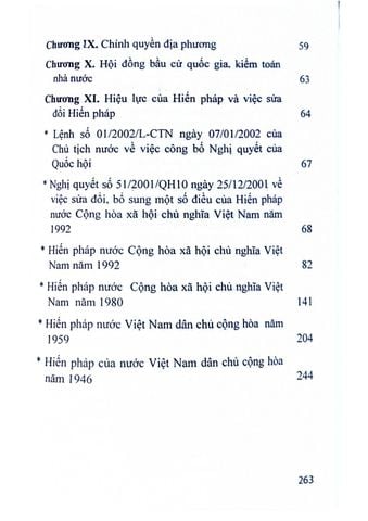  Hiến Pháp Nước Cộng Hòa Xã Hội Chủ Nghĩa Việt Nam (Các Bản Hiến Pháp Năm 2013 - 1992 - 1980 - 1959 - 1946) 