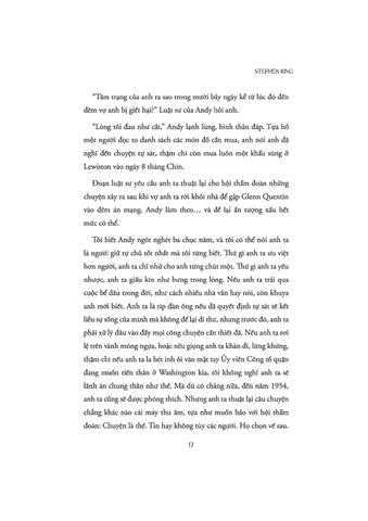  Nhà Tù Shawshank - Stephen King 