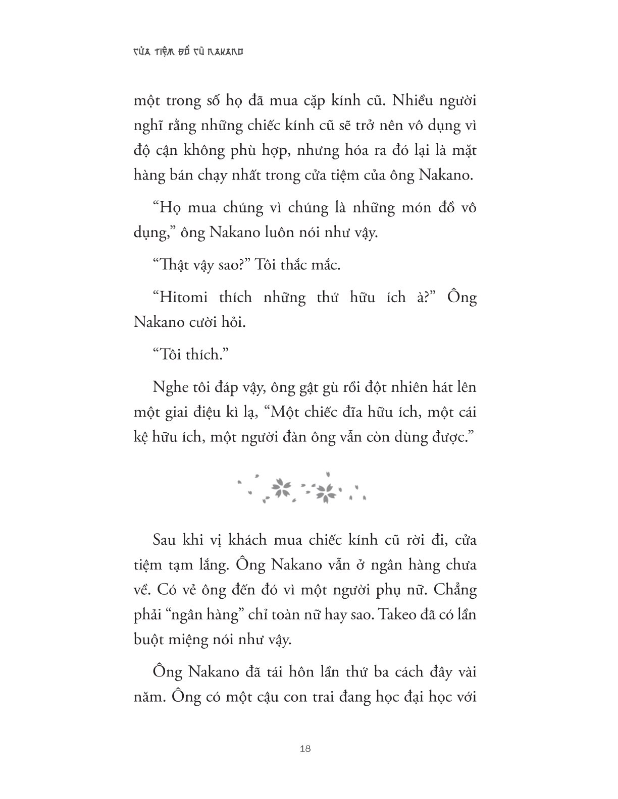 Cửa Tiệm Đồ Cũ Nakano - Kawakami Hiromi