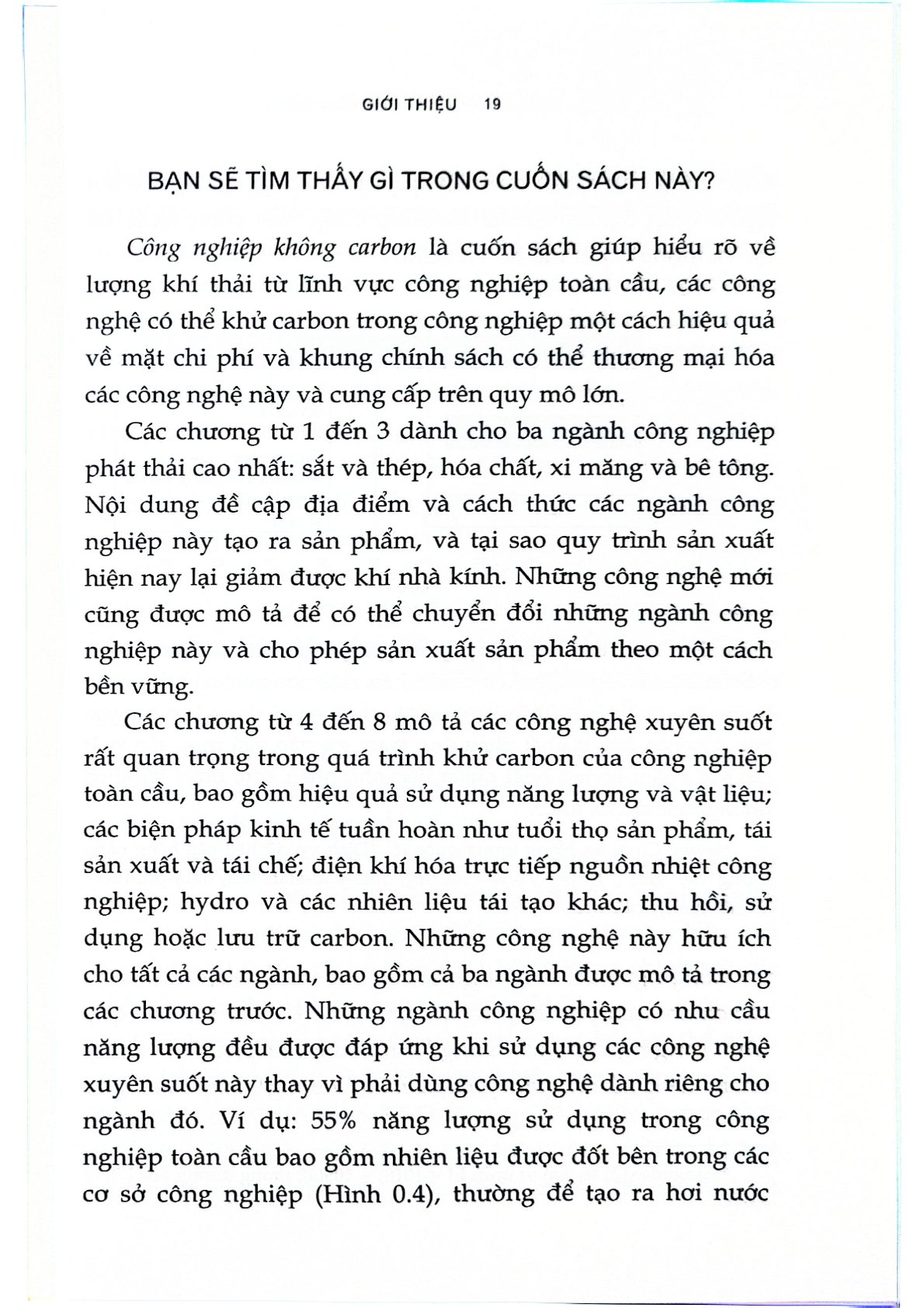 Công Nghiệp Không Carbon: Chuyển Đổi Công Nghệ Và Chính Sách Để Đạt Được Thịnh Vượng Bền Vững - Jeffrey Rissman