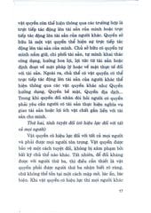 Vật Quyền Trong Pháp Luật Dân Sự Việt Nam Hiện Đại ( Sách Chuyên Khảo) - TS. Nguyễn Minh Oanh