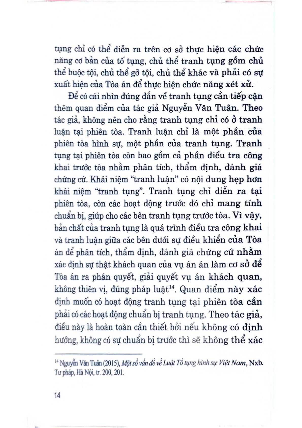 Hoạt Động Tranh Tụng Tại Phiên Toà Xét Xử Sơ Thẩm Vụ Án Hình Sự (Sách Chuyên Khảo)  - TS. Nguyễn Thị Mai