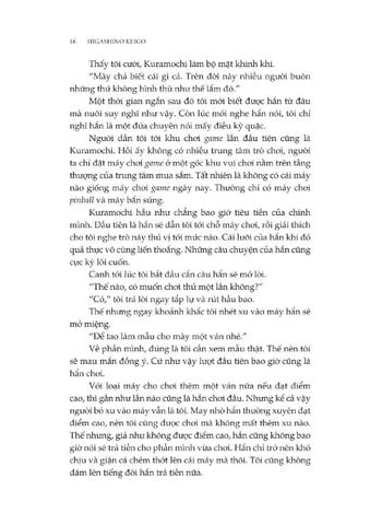  Cánh Cổng Sát Nhân - Higashino Keigo 