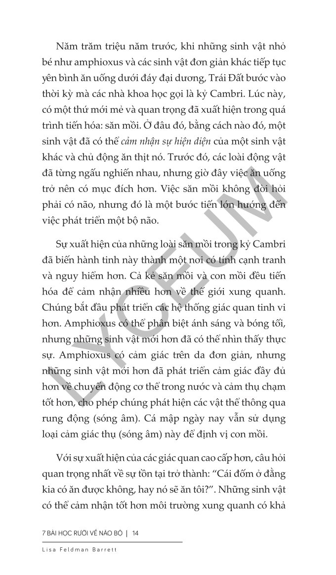 7 Bài Học Rưỡi Về Não Bộ - Lisa Feldman Barrett
