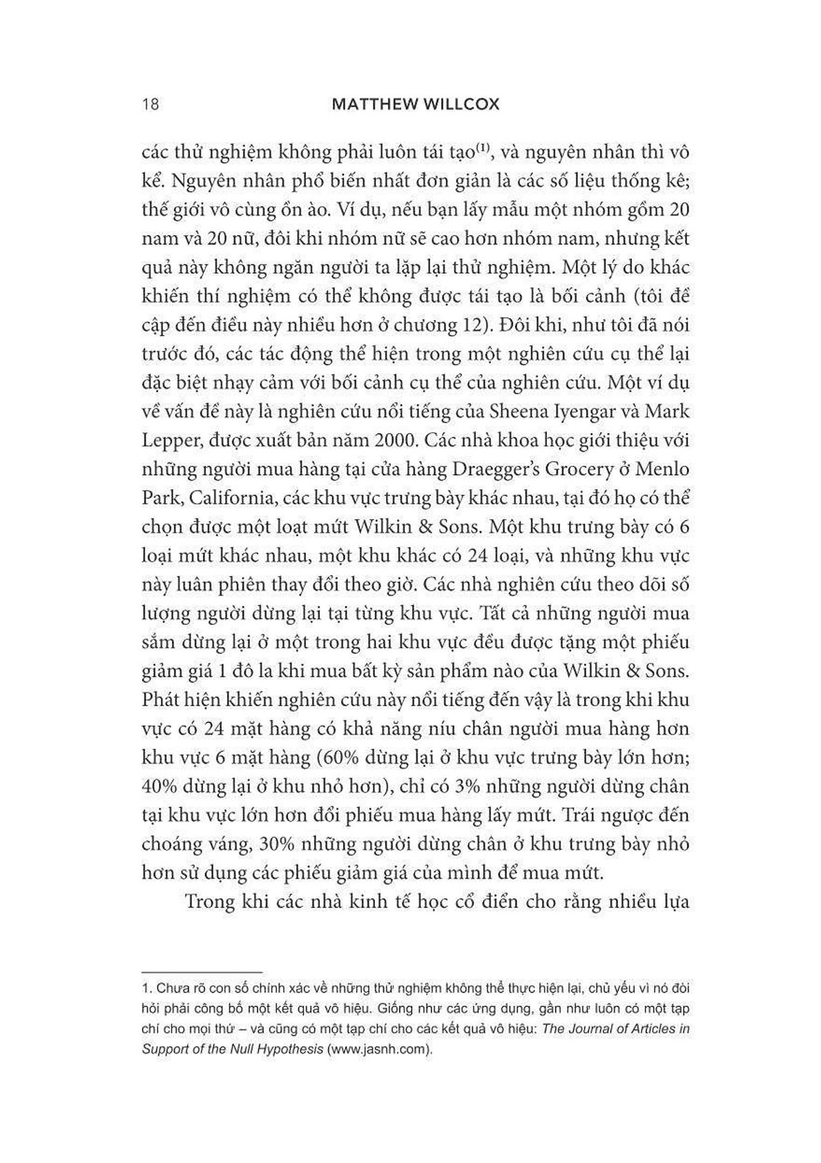 Kinh Doanh Sự Lựa Chọn - Matthew Willcox