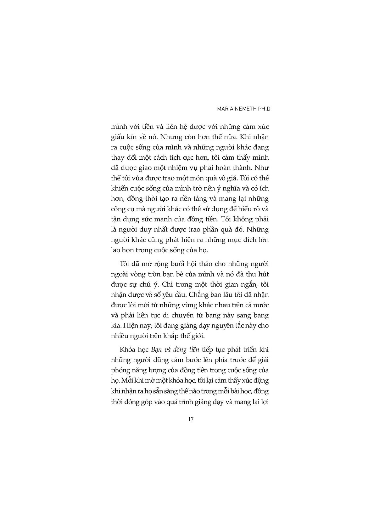 Tâm Thức Tài Chính - Maria Nemeth Ph.D