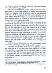 Trách Nhiệm Hình Sự Đối Với Các Tội Xâm Phạm Trật Tự Quản Lý Hành Chính (Theo BL Hình Sự Năm 2015, Sửa Đổi Bổ Sung Năm 2017) - Sách Chuyên Khảo  - TS. Nguyễn Kim Chi - TS. Đỗ Đức Hồng Hà