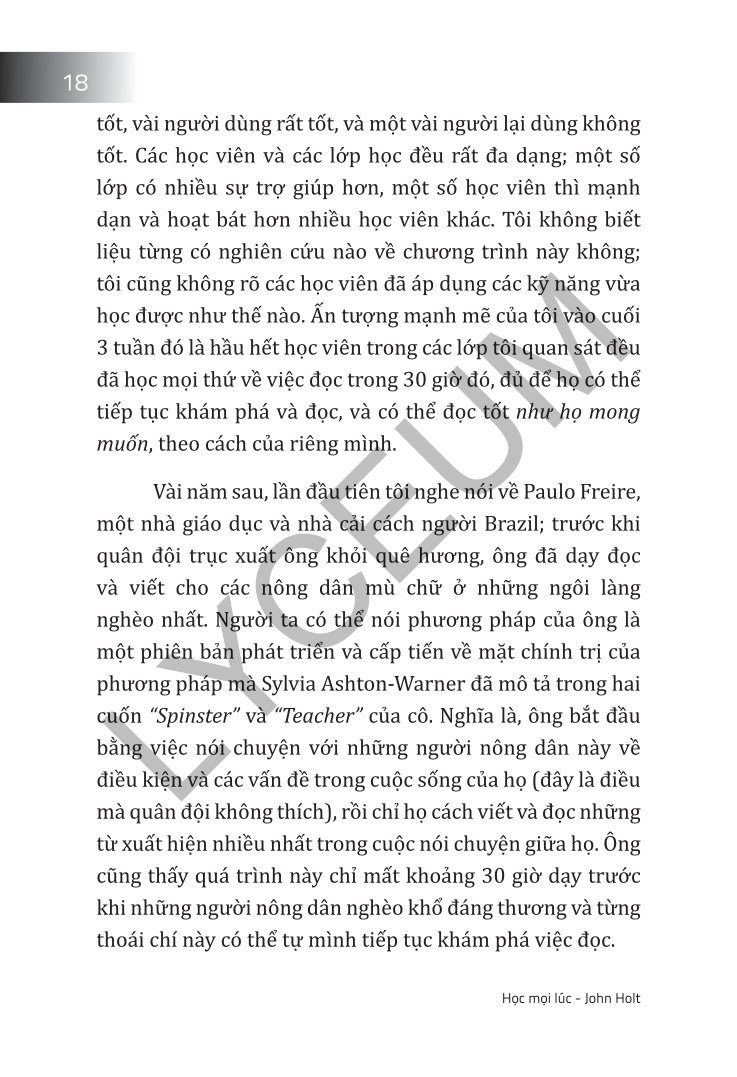 Học Mọi Lúc - John Holt