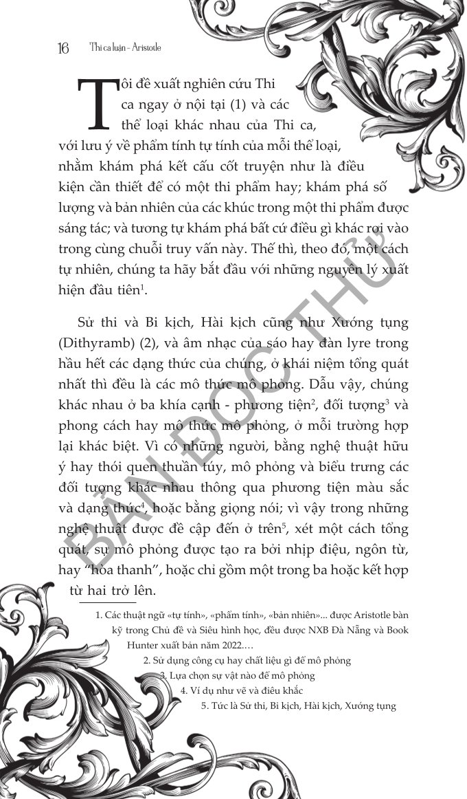 Thi Ca Luận - Tác Phẩm Triết Học Kinh Điển - Aristotle
