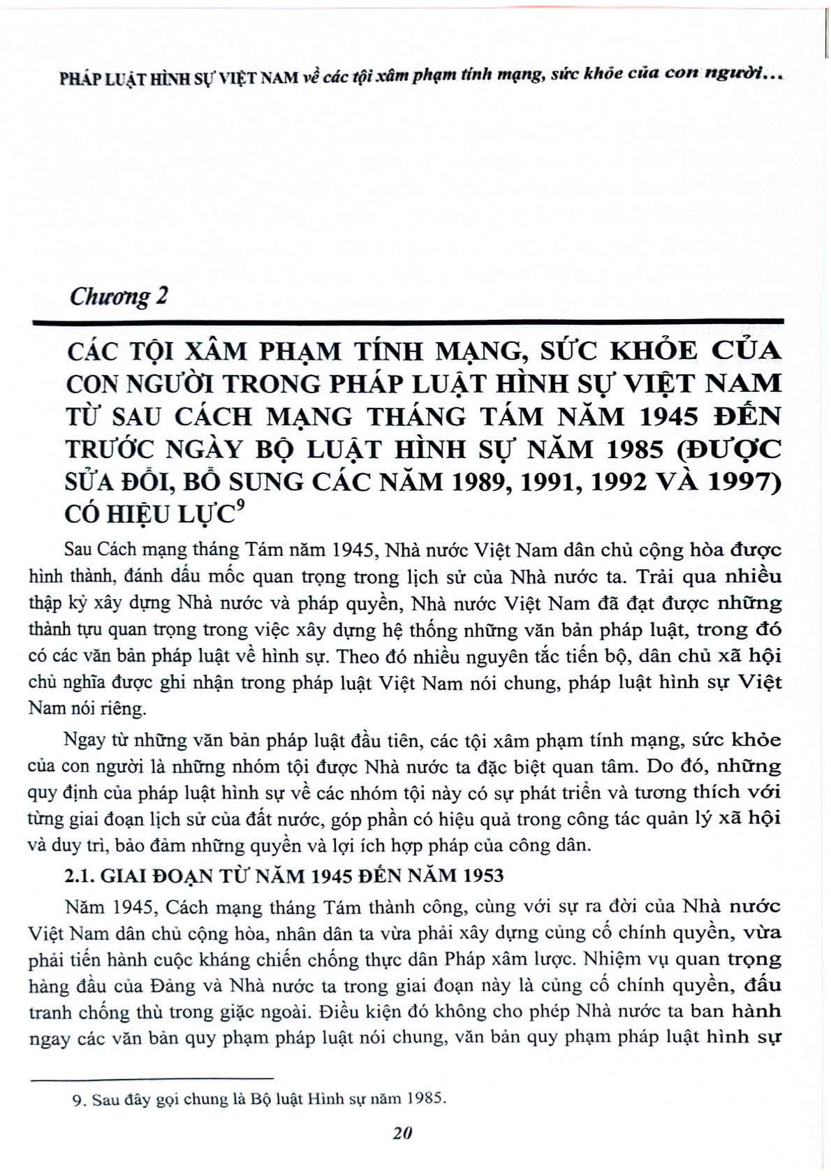 Pháp Luật Hình Sự Việt Nam Về Các Tội Xâm Phạm Tính Mạng, Sức Khỏe Của Con Người - TS.Đỗ Đức Hồng Hà (Chủ Biên)