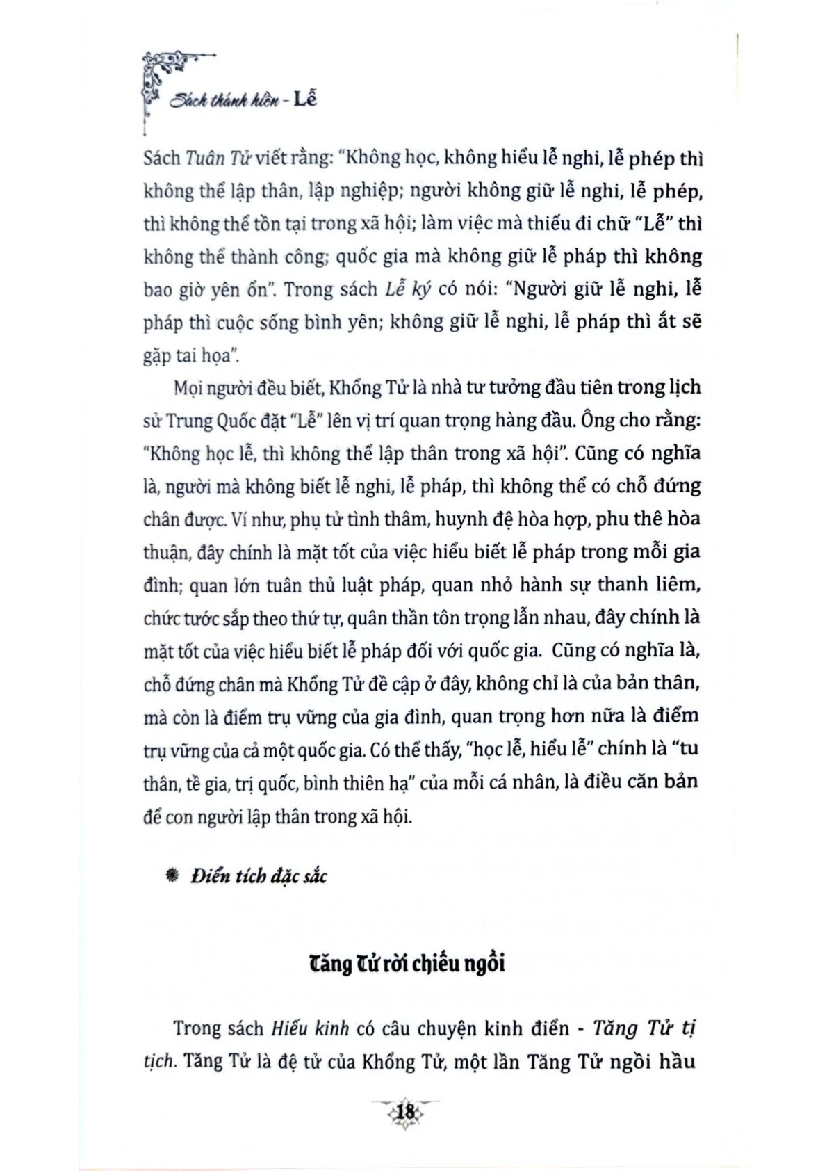 Sách Thánh Hiền - Lễ - Hạng Cửu Vũ - Chiêm Dật Thiên (CTQG)