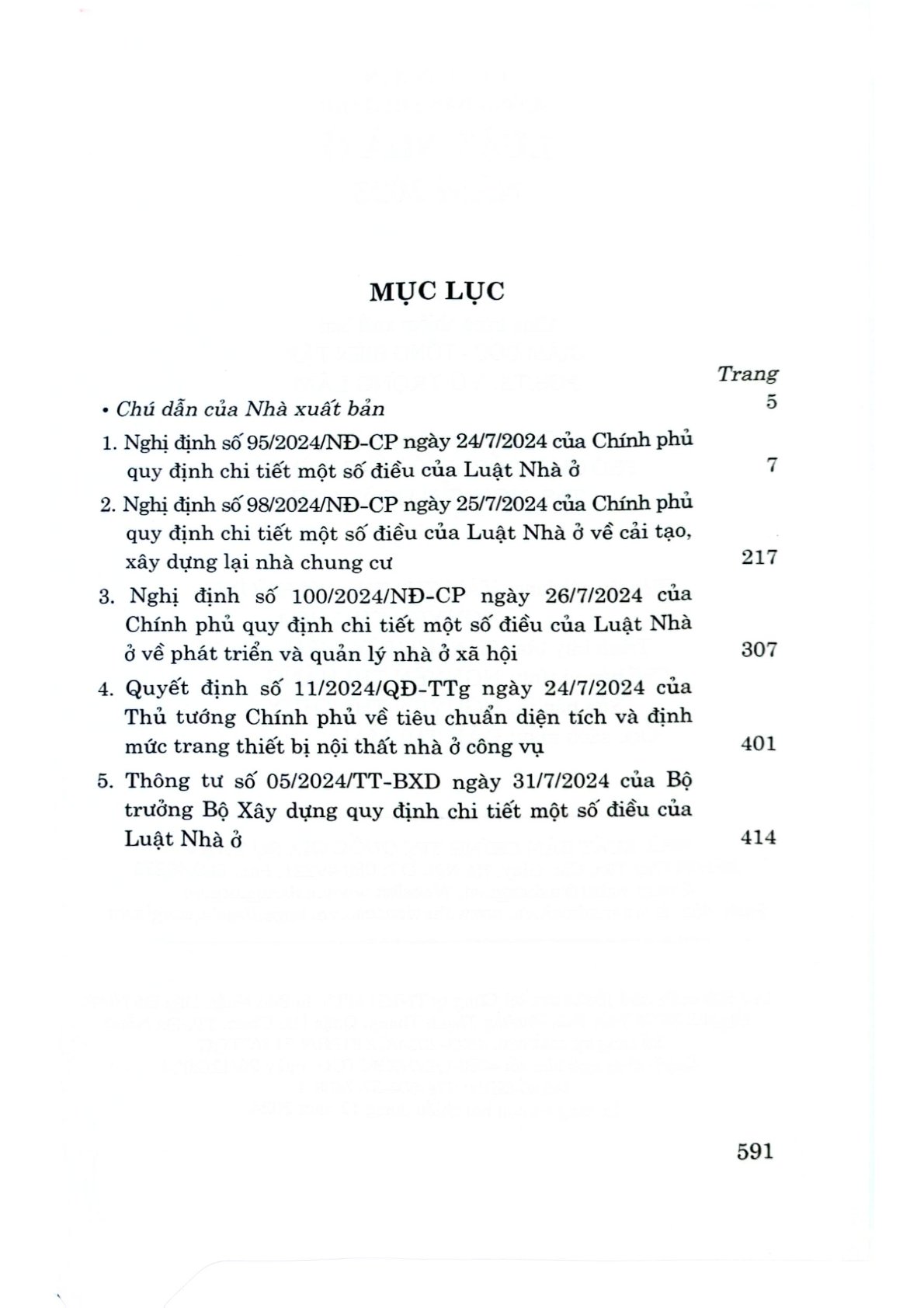 Các Văn Bản Hướng Dẫn Thi Hành Luật Nhà Ở Năm 2023 - Quốc hội (CTQG)