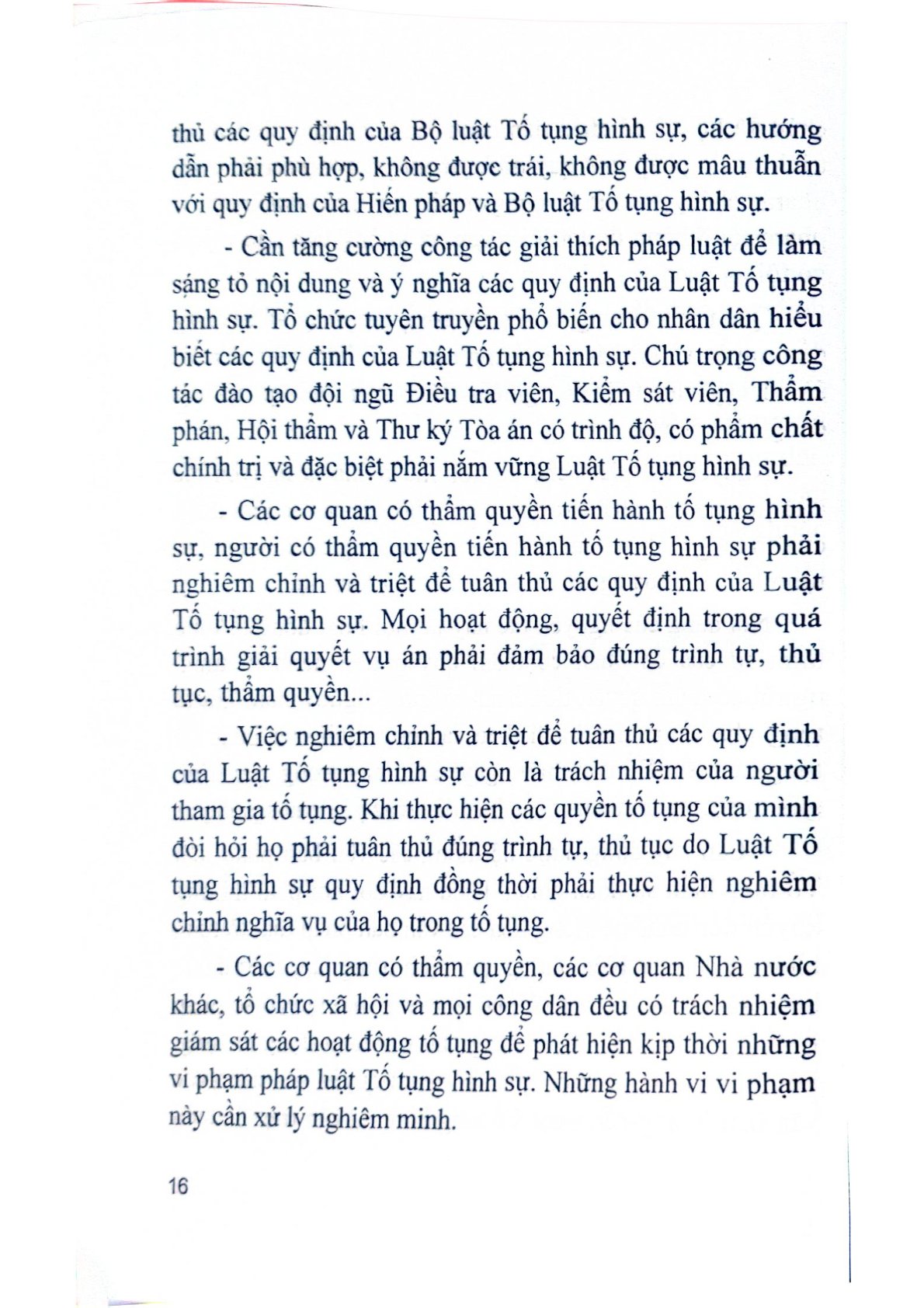 Hỏi Đáp Luật Tố Tụng Hình Sự Năm 2015  - TS. Phạm Thị Thoa 
(Chủ biên)