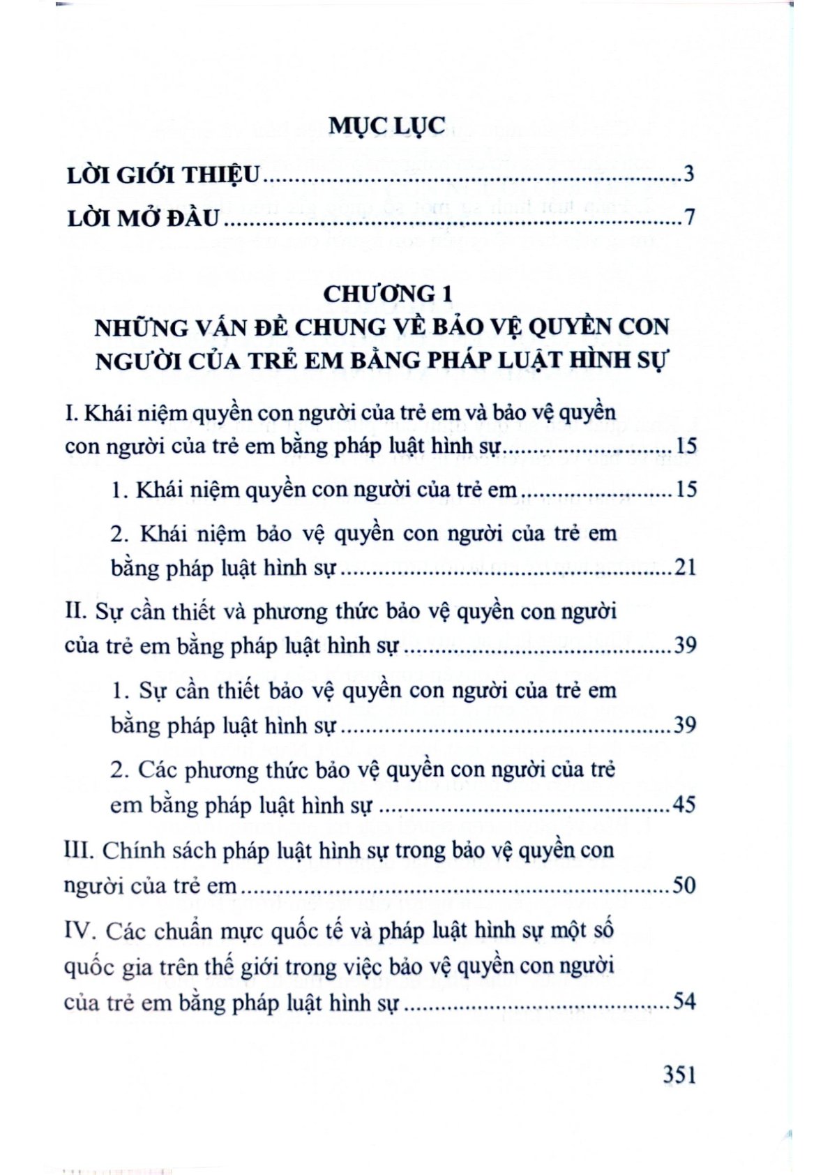 Bảo Vệ Quyền Con Người Của Trẻ Em Bằng Pháp Luật Hình Sự Việt Nam  - TS. Vũ Thị Phượng
