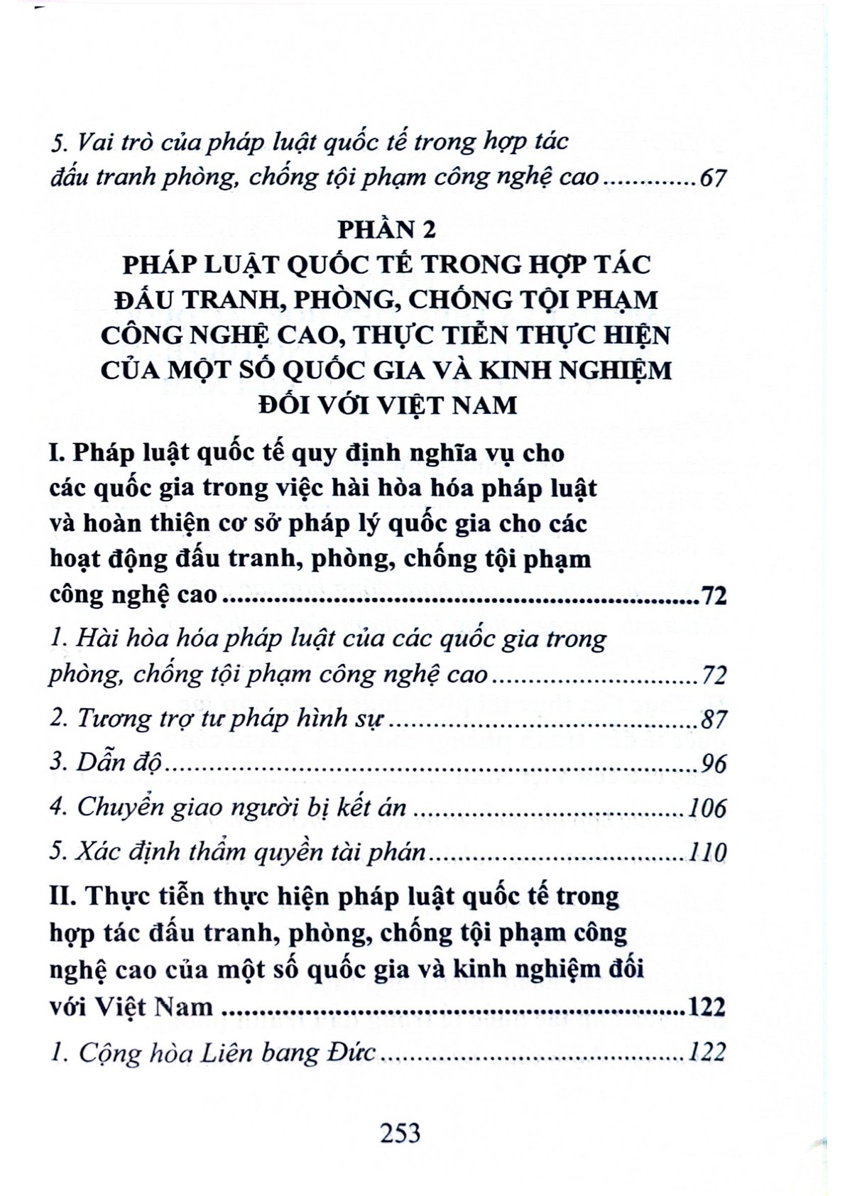 Pháp Luật Quốc Tế Trong Hợp Tác Đấu Tranh Phòng , Chống Tội Phạm Công Nghệ Cao  - TS. Đỗ Quí Hoàng