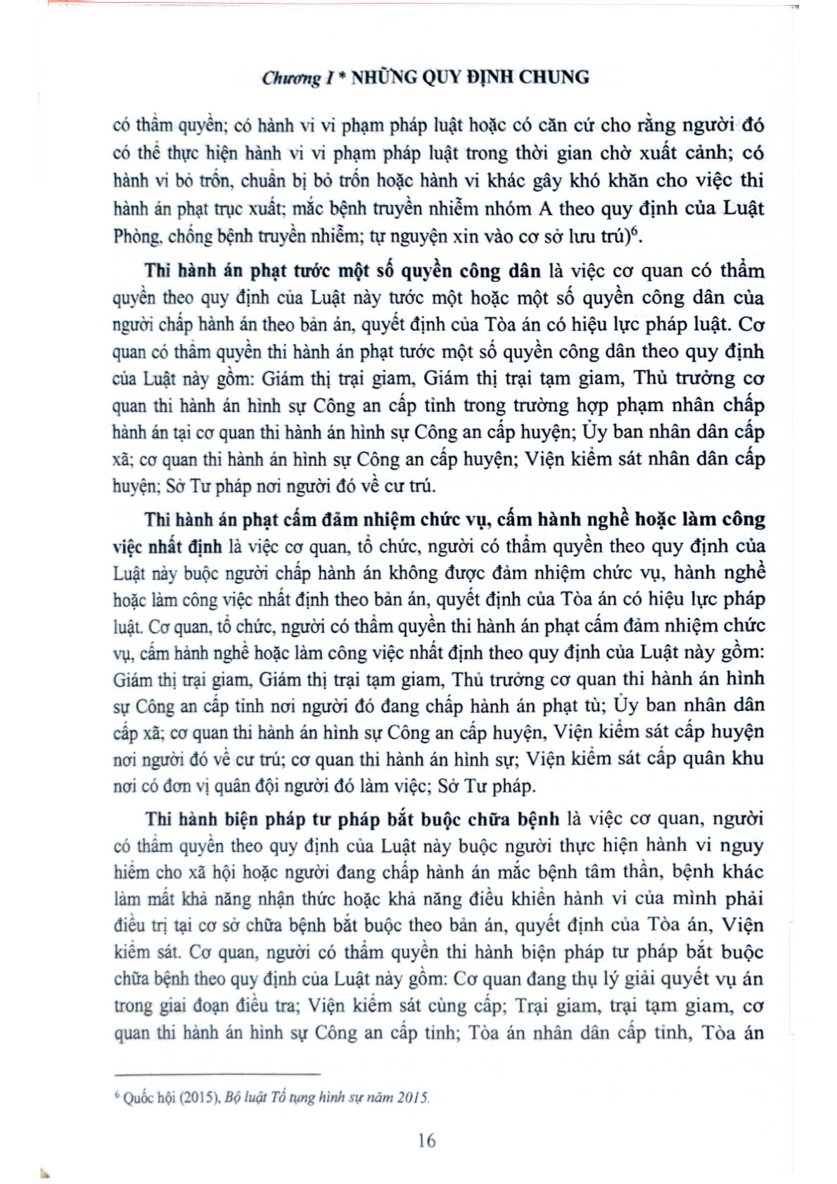 Bình Luận Luật Thi Hành Án Hình Sự Năm 2019 (Sách Chuyên Khảo) - Thượng tướng Lê Quý Vương