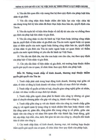  Trình Tự Giải Quyết Các Vụ Việc Dân Sự Theo Pháp Luật Hiện Hành  - ThS.NCS.Tạ Đình Tuyên 