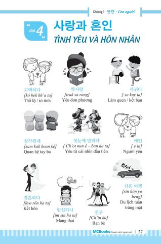  3000 Từ Vựng Tiếng Hàn Theo Chủ Đề 