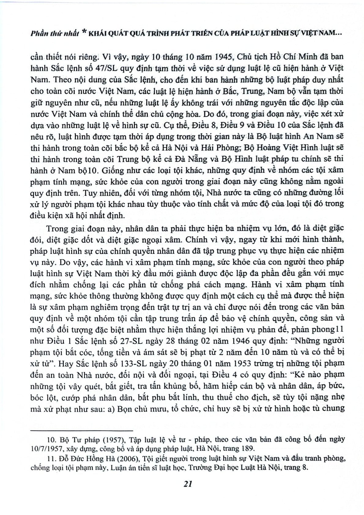 Pháp Luật Hình Sự Việt Nam Về Các Tội Xâm Phạm Tính Mạng, Sức Khỏe Của Con Người - TS.Đỗ Đức Hồng Hà (Chủ Biên)