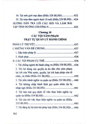  Hướng Dẫn Môn Học Luật Hình Sự - Tập 2 (Phần Các Tội Phạm)  - PGS.TS. Cao Thị Oanh 