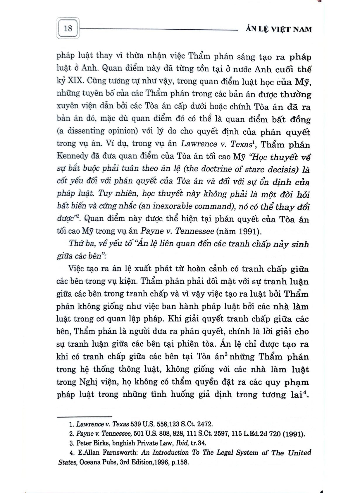 Án Lệ Việt Nam (Sách Chuyên Khảo) (Xuất Bản Lần Thứ Hai) - GS.TS. Nguyễn Hòa Bình (Chủ biên) (CTQG)