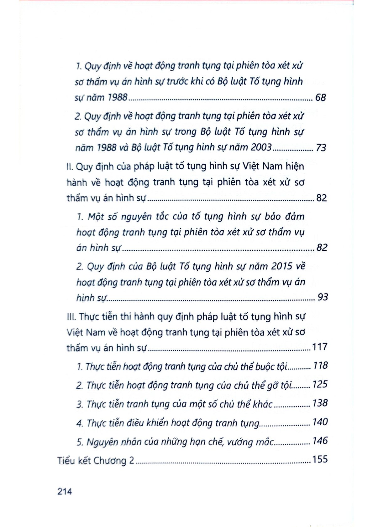 Hoạt Động Tranh Tụng Tại Phiên Toà Xét Xử Sơ Thẩm Vụ Án Hình Sự (Sách Chuyên Khảo)  - TS. Nguyễn Thị Mai