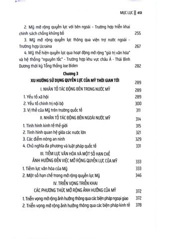 Quyền Lực Mỹ Trong Quan Hệ Ngoại Giao Tiếp Cận Từ Góc Độ Lịch Sử Và Văn Hóa (Sách Chuyên Khảo) - PGS.TS. Đặng Cẩm Tú (XB 2023) 