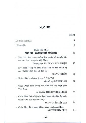  Phật Tích : Trung Tâm Phật Giáo Cổ Nhất Ở Việt Nam - Thượng tọa, TS. Thích Đức Thiện - ThS. Nguyễn Thái Bình (Đồng chủ biên) (CTQG) 