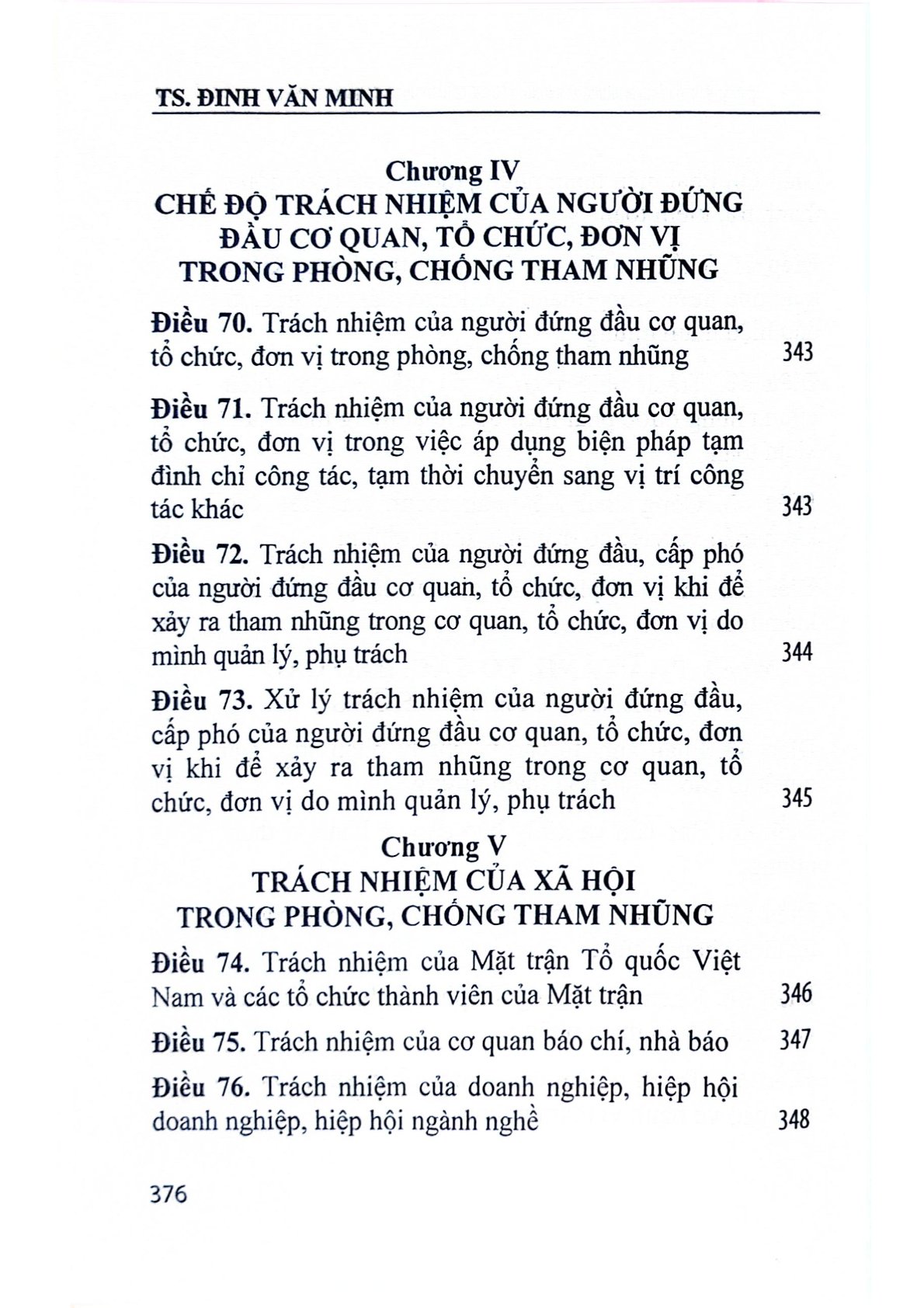 Một Số Vấn Đề Về Tham Nhũng Và Nhũng Nội Dung Cơ Bản Của Luật Phòng, Chống Tham Nhũng Năm 2018  - TS. Đinh Văn Minh