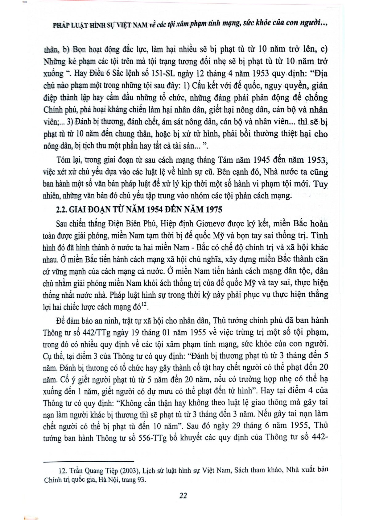 Pháp Luật Hình Sự Việt Nam Về Các Tội Xâm Phạm Tính Mạng, Sức Khỏe Của Con Người - TS.Đỗ Đức Hồng Hà (Chủ Biên)