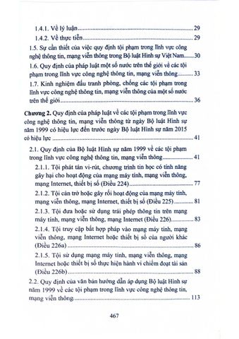  Phòng, Chống Tội Phạm Trong Lĩnh Vực Công Nghệ Cao  - PGS.TS.Trần Quang Hiển -TS. Đỗ Đức Hồng Hà 