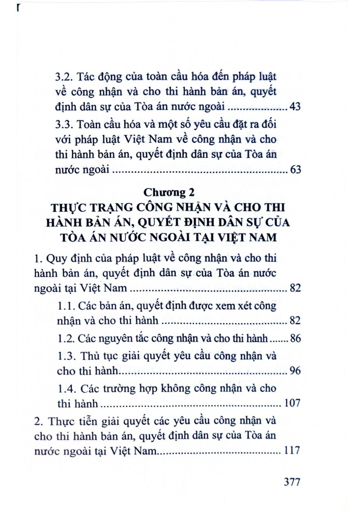 Công Nhận Và Cho Thi Hành Bản Án, Quyết Định Dân Sự Của Tòa Án Nước Ngoài Trong Bối Cảnh Toàn Cầu Hóa Và Khuyến Nghị Cho Việt Nam (Sách Chuyên Khảo)  - TS.Nguyễn Thu Thủy ( Chủ biên)