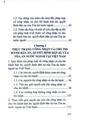 Công Nhận Và Cho Thi Hành Bản Án, Quyết Định Dân Sự Của Tòa Án Nước Ngoài Trong Bối Cảnh Toàn Cầu Hóa Và Khuyến Nghị Cho Việt Nam (Sách Chuyên Khảo)  - TS.Nguyễn Thu Thủy ( Chủ biên)