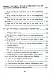 Pháp Luật Và Thực Tiễn Thực Hiện Pháp Luật Về Tiếp Công Dân, Giải Quyết Khiếu Nại, Tố Cáo Và Công Tác Thanh Tra  - PGS.TS. Nguyễn Thị Ngọc Hoa