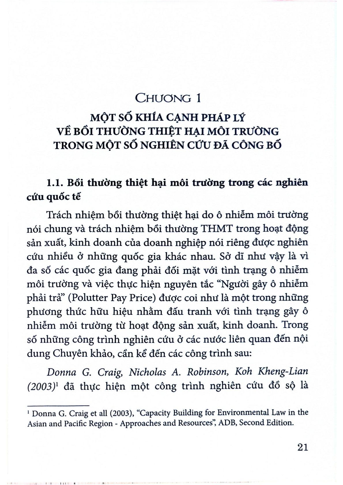 Pháp Luật Về Bồi Thường Thiệt Hại Môi Trường Ở Việt Nam - Lý Luận Và Thực Tiễn  - GS.TS. Lê hồng Hạnh - TS. Lê Đình Vinh
