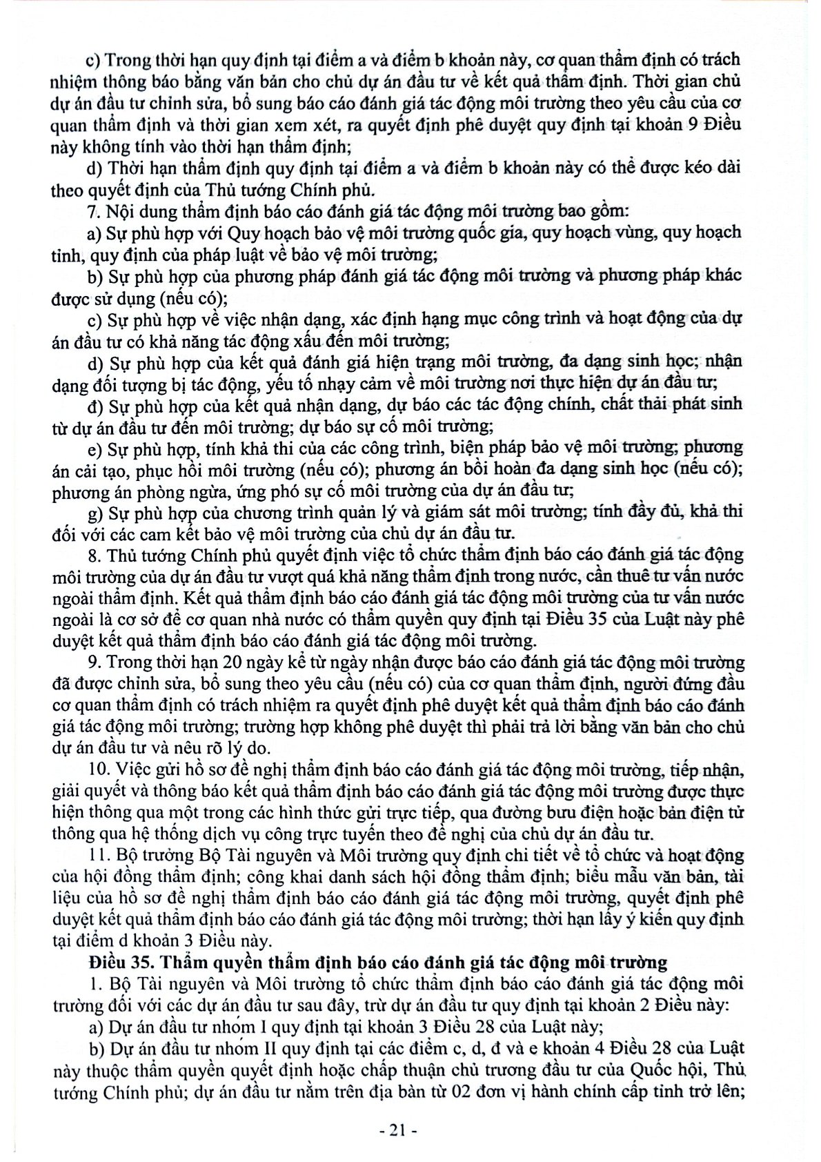 Luật Bảo Vệ Môi Trường Và Văn Bản Hướng Dẫn Thi Hành - Quốc Hội