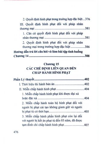  Hướng Dẫn Môn Học Luật Hình Sự - Tập 1 (Phần Chung)  - PGS.TS. Cao Thị Oanh 