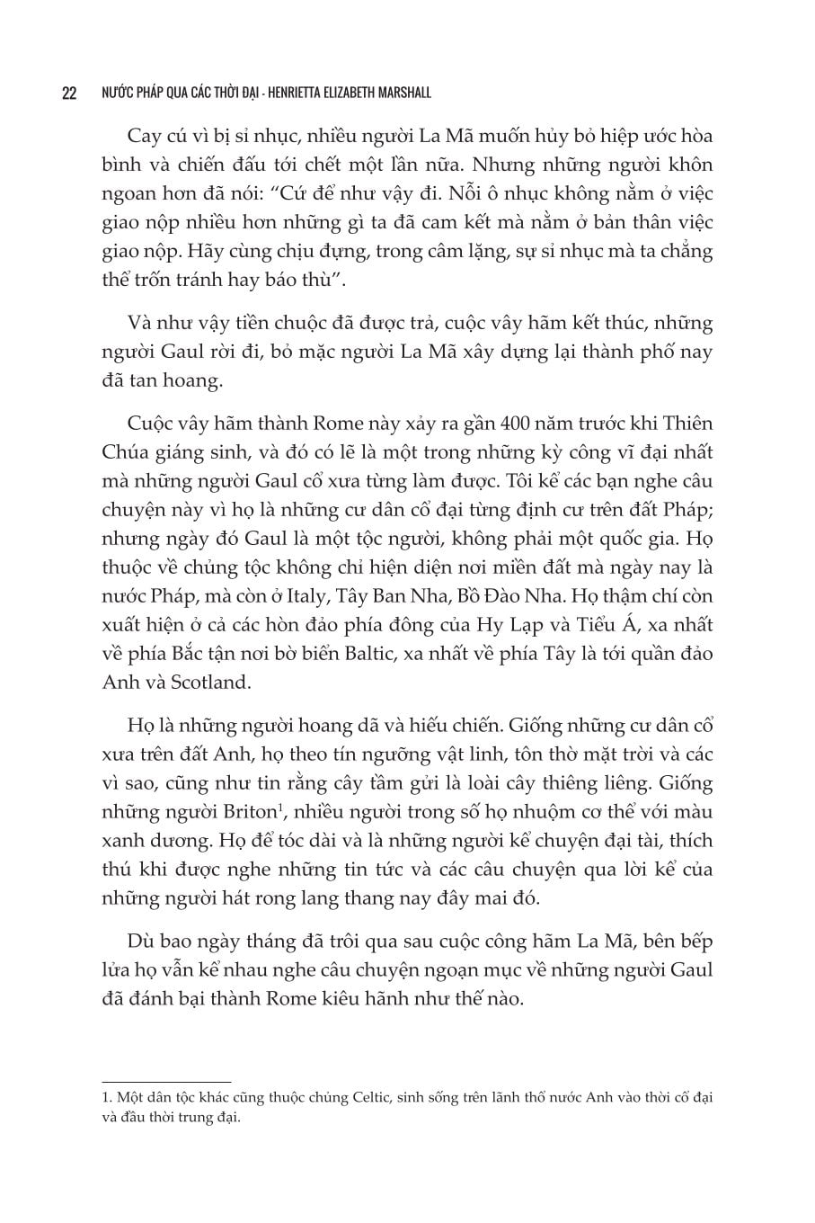 Nước Pháp Qua Các Thời Đại - Henrietta Elizabeth Marshall