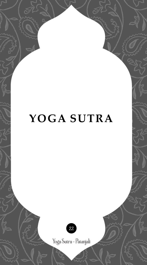 Yoga Sutra (Dịch Từ Tiếng Phạn) - Patanjali