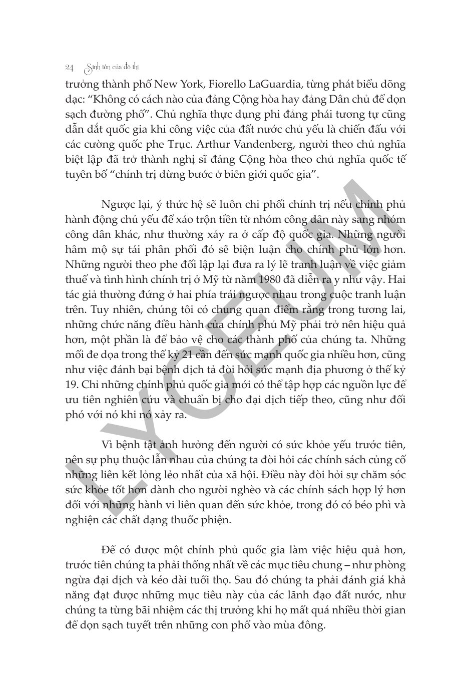 Sinh Tồn Của Đô Thị - Edward Glaeser & David Cutler