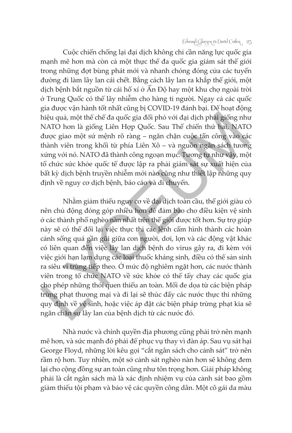 Sinh Tồn Của Đô Thị - Edward Glaeser & David Cutler