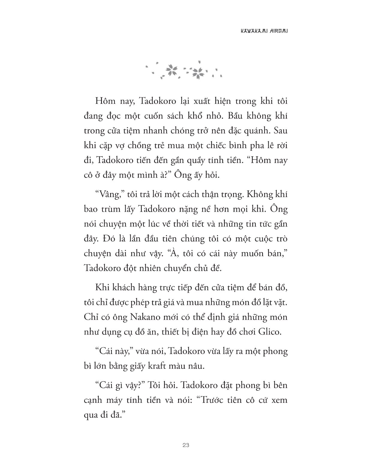 Cửa Tiệm Đồ Cũ Nakano - Kawakami Hiromi