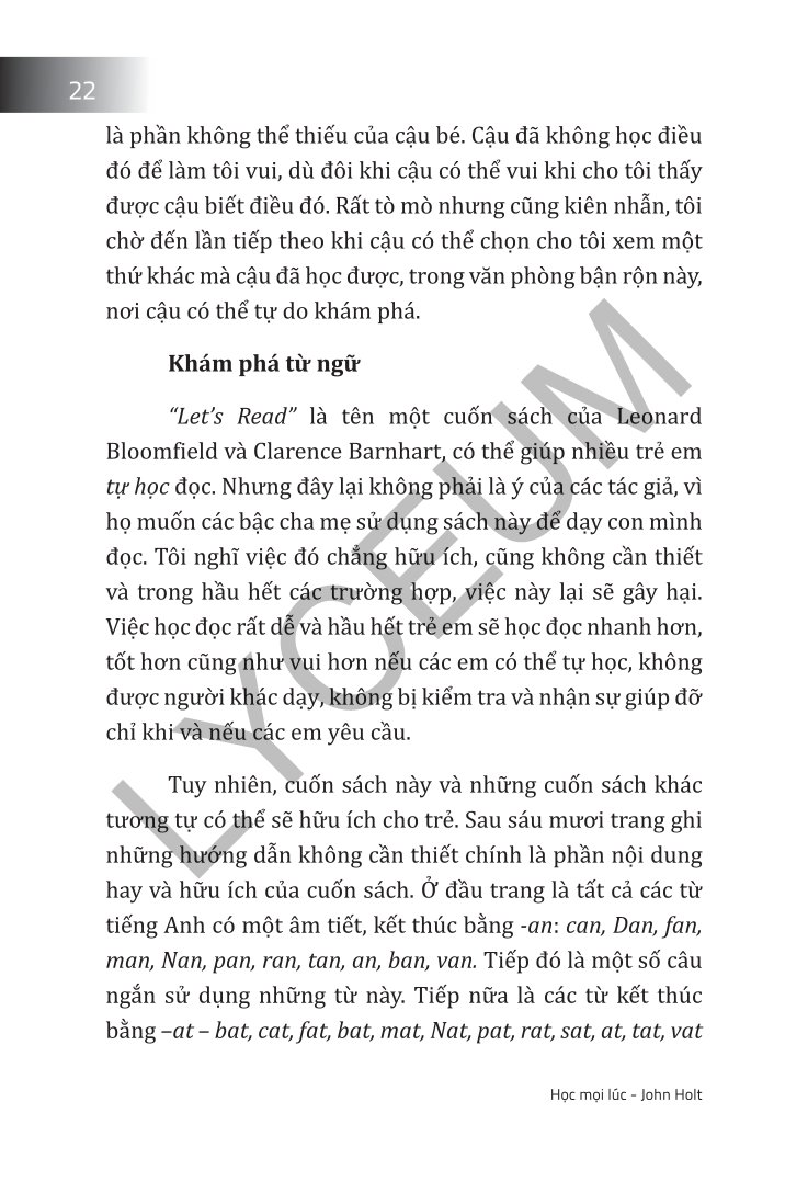 Học Mọi Lúc - John Holt