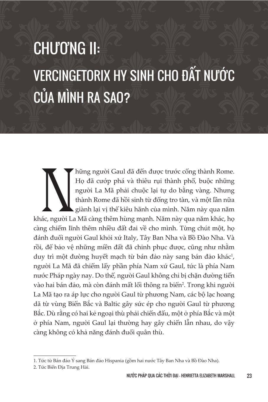 Nước Pháp Qua Các Thời Đại - Henrietta Elizabeth Marshall