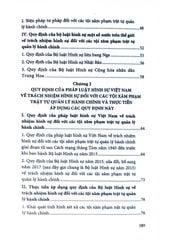 Trách Nhiệm Hình Sự Đối Với Các Tội Xâm Phạm Trật Tự Quản Lý Hành Chính (Theo BL Hình Sự Năm 2015, Sửa Đổi Bổ Sung Năm 2017) - Sách Chuyên Khảo  - TS. Nguyễn Kim Chi - TS. Đỗ Đức Hồng Hà